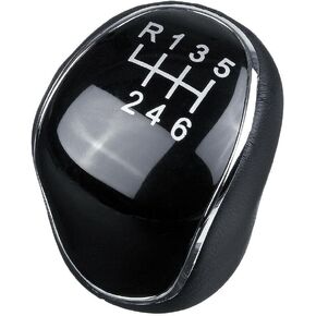 TEAMWILL 6 Speed Manual Gear Shift Knob Shifter Handball Fit for Ford Fiesta Focus Fusion