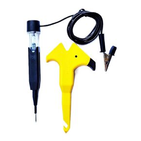 Automotive LED Test Light 6V to 48V, wire piercing probe computer safe circuit tester