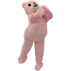 Giant Plush Teddy Bear Mascot Costume Dancing Bear Fancy Dress Stage Wear Costumes Animal Character Cosplay Adult Size for Women