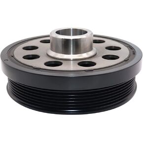 FZJDSD Crankshaft Pulley Harmonic Balancer 11238512072 Fit for BMW 1 3 5 Series X1 X3 E81 E87 E88 E82 E90 E91 E92 E93 E61 N47 B37 B47 328i 2014-2018 Fit for X3 2015-2017 Replace 11-23-8-512-072