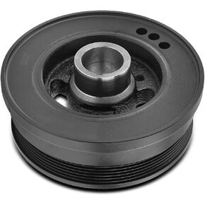 A-Premium Engine Harmonic Balancer Crankshaft Pulley - OHV 4.9L - Compatible with Ford Vehicles - 1987-1995 - F-150, F-250, F-350, E-150 E-250 E-350 Econoline, E-150 E-250 E-350 Econoline Club Wagon