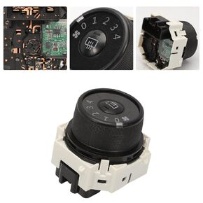 AC Blower Fan Knob, Wind Speed Control Switch for Corolla Matrix CE LE S XLE XRS 2019-2013 55902-12100 55902-02030 55902-02070 55902-75D358