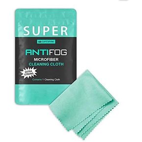 Microfiber Cloth Wipes Eyeglass Cleaner, Lens Cleaning Cloth for Binoculars, Face Shields, Ski Masks or Swim Goggles, Prevents Fogging on Eyeglasses, Mirrors & Lenses (3 Pack)