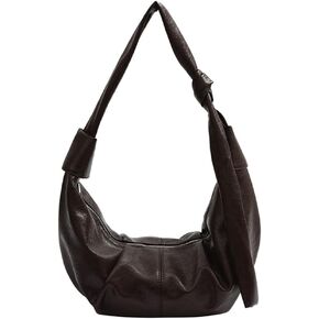 Womens Fashion Shoulder Crossbody Bag Soft Vegan leather Tote Purse Large Dumpling Handbag Top Handle Y2k Satchel