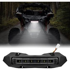 LED Rear Center Accent Tail Light Kit for Can-Am Maverick X3, SAUTVS LED Auxiliary Light Rear Lamp Brake Stop Taillight Assembly for Can Am Maverick X3 MAX Turbo R RR 2017-2025 Accessories