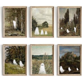 Waschbär Western Wall Decor, Farmhouse Posters, Boho Ranch Desert Southwest Wall Collage Kit, Western Aesthetic Art Pictures for Bedroom Decor (UNFRAMED)
