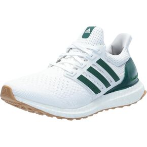 adidas Men's Ultraboost 1.0 DNA Sneaker, White/Collegiate Green/Gum, 13