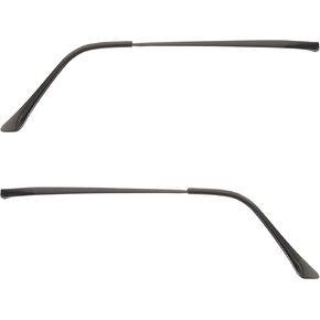 TEHAUX 2pcs Metal Replacement Eyeglass Arms Universal Sunglasses and Eyewear Repair Kit with Screws Glasses Leg Replacement