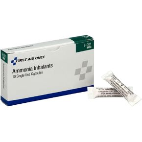 First Aid Only Ammonia Inhalants (Pack of 10)