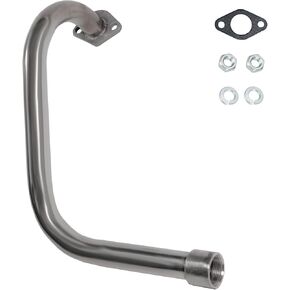 pipe w/ 1'' female thread left long for Coleman CT100U CC100X 98cc, For FRP GMB100 Mini Bike Predator 79cc 3HP Engine, Massimo MB100 79cc Mini Bike, 154F 3.0 hp Engine Parts