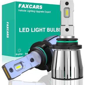 9006XS LED Bulbs for Freightliner M2 100 106 112 Columbia Coronado Century, Replacement HB4A Halogen Bulbs 6000K Cool White 9006 Fog Lights Plug and Play, 2-Pack
