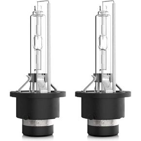 D2S HID Xenon Headlight Bulbs 35W 6000K White Light High Low Beam 85122 66240 66040 66240CBI Replacement Pack of 2