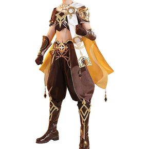 KIRA KIRA Game Genshin Impact Traveler Aether Cosplay Costume Kong Cosplay Costumes Doki-SSR Halloween Outfits for Men Women
