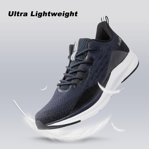 Running Shoes for Men Lightweight Breathable Non Slip Walking Shoes Athletic Sneakers Workout Gym Tennis Shoes in Saudi Arabia