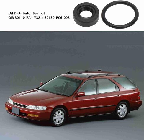 مجموعة ختم موزع الزيت، Akozon Automobile PA1‑732 30130‑PC6‑003 موزع موزع O Ring Seal لموزعي استبدال السيارات لـ Acura CL 1997-1999 in Saudi Arabia