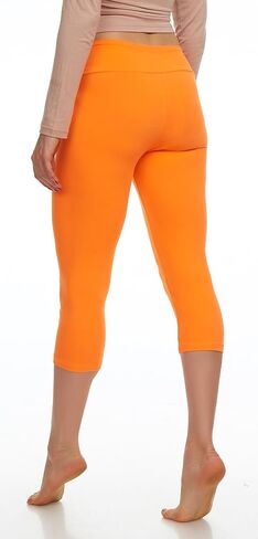 LMB Women’s Soft Stretch Leggings Regular/High Yoga Waist 20+ Designs One Size in Kuwait