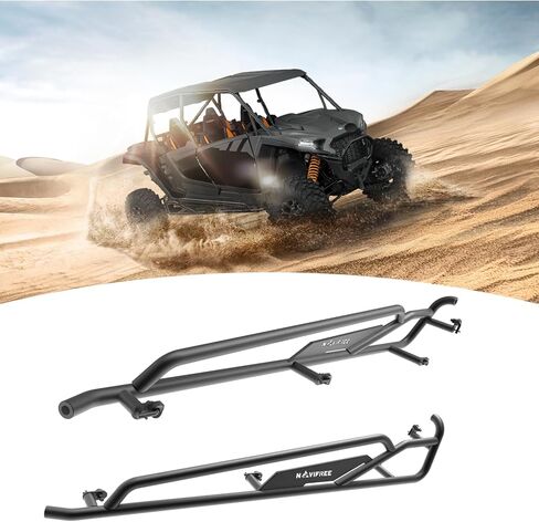 روك سلايدرز | Tree Kickers مناسب لـ Polaris RZR XP 1000 (انظر الإعداد) | 4 مقاعد | حراس الصخور الثقيلة | طلاء مسحوق مقاوم | تركيب الترباس in Kuwait