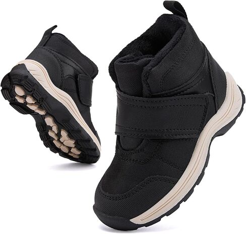 BMCiTYBM Toddler Winter Hikking Boots Boys Girls Waterproof Snow Shoes Nonslip Lightweight High Top Outdoor Sneakers for Cold Weather in Saudi Arabia