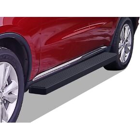 APS Running Boards (Nerf Bars Side Steps Step Bars) Compatible with Dodge Durango 2011-2025 4-Door (Will Not Fit Models with OE Skirt Cladding) (Silver 5 inches)