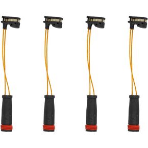 Brake Pad Wear Sensor Rear Wheel Front & Rear for VW Beetle, Golf City, Passat, Jetta, Tiguan Bora GTI, Audi A3, TT, Seat Leon, Replace# ALS469, SU11906, 5S10453, Pack of 4