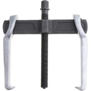 6 Inch CR-V 2-Jaw Gear Puller, Adjustable Bearing Puller Gears, Reversible Removal Tool for External Internal Pulling, Single Hook Two Claws Puller Tool Separate Lifting Device