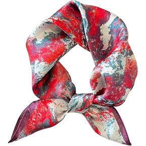 21" Mulberry Silk Scarfs Small Square Scarfs Fashion Neck Scarf Hair scarf for Women Gift Packed
