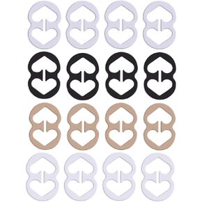 Bra Strap Clips, Bra Clips to Make Racerback, Bra Strap Holders for Slip, Bra Strap Holder - Conceal Hide Straps - Cleavage Control