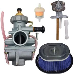 Partman YFS200 Carburetor fit for Yamaha Blaster 200 1988-2006, ATV Carb Parts with Air Filter&Fuel Cock Valve Petcock