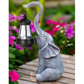 Goodeco 11 "Giraffe Statue for Garden and Home Decor - Ideal for Giraffe & Mom Gifts, Birthdays, Women's Presents, and More! Eye-Catching Ornament for Indoor and Outdoor Use (Giraffe)