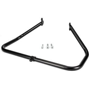 MoKitDora Engine Guard Highway Crash Bar 1.25" Fat Compatible with Harley 2009-2020 Touring Road King Street Electra Glide Models, Matte Black