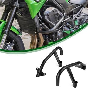 Z 900 Motorcycle Engine Guard Crash Bar Bumper Stunt Cage Fairing Frame Protector Bar Accessorie Fit for Z900 Z-900 2017 2018 2019 2020 2021 2022 2023, Black