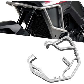 For TRANSALPXL750 xl750 2023 Motorcycle Accessories Crash Bar Frame Protector Engine Protector (silver,Kamisakusho)