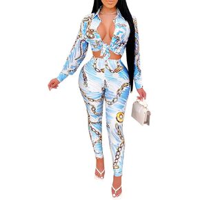 Zoctuo Sexy 2 Piece Outfits for Women Pants Sets Floral Print Bodycon Jumpsuits Romper Playsuit Party Clubwear