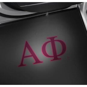 Sorority Shop Alpha Phi Car Door LED Projector Lights, 2 Pack - Greek Letters Design Courtesy Lights