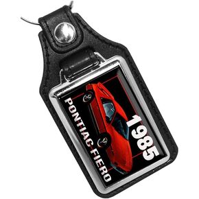 Brotherhood 1986 متوافقة مع سلسلة مفاتيح Fiero GT Emblem Design Keychain Key Ring