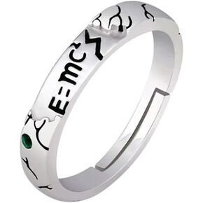 Doctor Stone Senku Ishigami Adjustable Silver Ring
