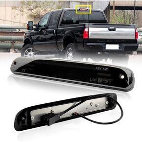 3rd Brake Light Bulb LED Third Brake Light Bulb Replacement For F250 F350 F450 F550 Super Duty 1999-2016 Ranger 93-13 Explorer Sport Trac 01-05 Ma-zda B2300 B3000 B4000 94-10 (Smoke)