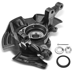 A-Premium Front Right Passenger Side Steering Knuckle & Wheel Bearing Hub Assembly Compatible with Hyundai Sonata 2011 2012 2013, 2.0L, Gas