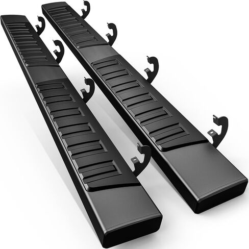 AUTOSAVER88 Running Boards Side Steps Compatible with 2019-2025 Chevy Silverado/GMC Sierra 1500, 2020-2025 Silverado/Sierra 2500HD 3500HD Crew Cab Aluminum Nerf Bars (Excl. 2019 1500 LD) in Saudi Arabia