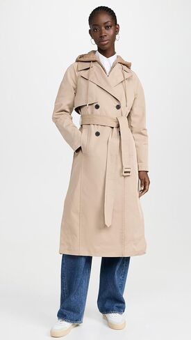 Avec Les Filles Women's Belted Trench Coast in Saudi Arabia