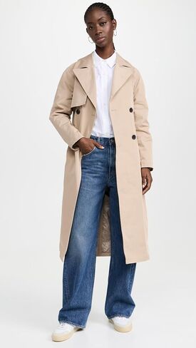 Avec Les Filles Women's Belted Trench Coast in Saudi Arabia