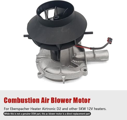 احتراق الهواء مروحة نفخ المحرك 5KW 12V صالح ل Eberspacher Airtronic D2 12V سخان التوقف استبدال 252069992000 252069200200 in Kuwait