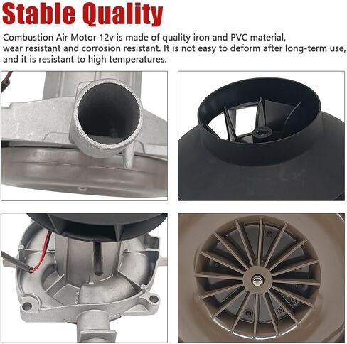 احتراق الهواء مروحة نفخ المحرك 5KW 12V صالح ل Eberspacher Airtronic D2 12V سخان التوقف استبدال 252069992000 252069200200 in Kuwait