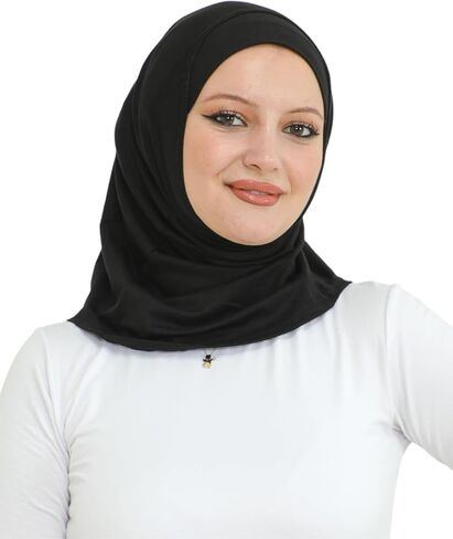 Prien Sport Instant Hijab For Women, Muslim Cotton Turban, Soft Head Scarf, Ready To Wear Hijabs Prayer Clothes, Islamic Wear in Kuwait