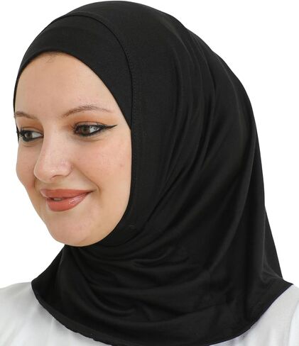 Prien Sport Instant Hijab For Women, Muslim Cotton Turban, Soft Head Scarf, Ready To Wear Hijabs Prayer Clothes, Islamic Wear in Kuwait