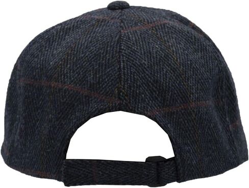 Walker and Hawkes - Derby Tweed Hoaden Baseball Cap w/Leather Peak - One-Size in Kuwait