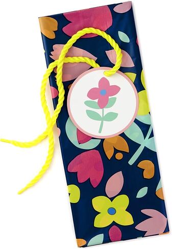 Hallmark 56" Large Plastic Gift Bag (Silver Damask) for Mother's Day, Engagement Parties, Bridal Showers, Weddings, Any Occasion in Saudi Arabia