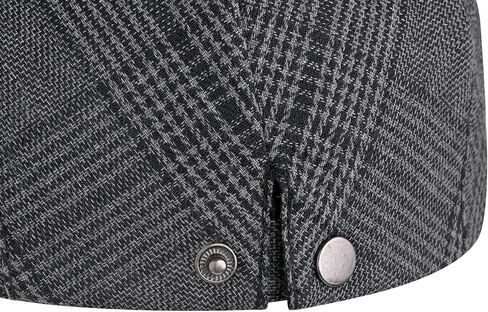 CHIC DIARY Flat Cap for Men Vintage Plaid Beret Ivy Gatsby Newsboy Cotton Irish Hunting Driving Hat with Adjustable Buckle in Saudi Arabia
