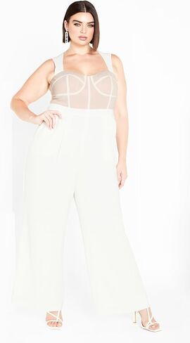 City Chic Women's Plus Size Kylie Jumpsuit in Saudi Arabia