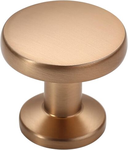 Alzassbg 10 Pack Polished Chrome Cabinet Knobs, 1.1 Inch(30mm) Diameter Round Cabinet Knob Hardware for Kitchen Dresser Drawer AL6044CP in Saudi Arabia